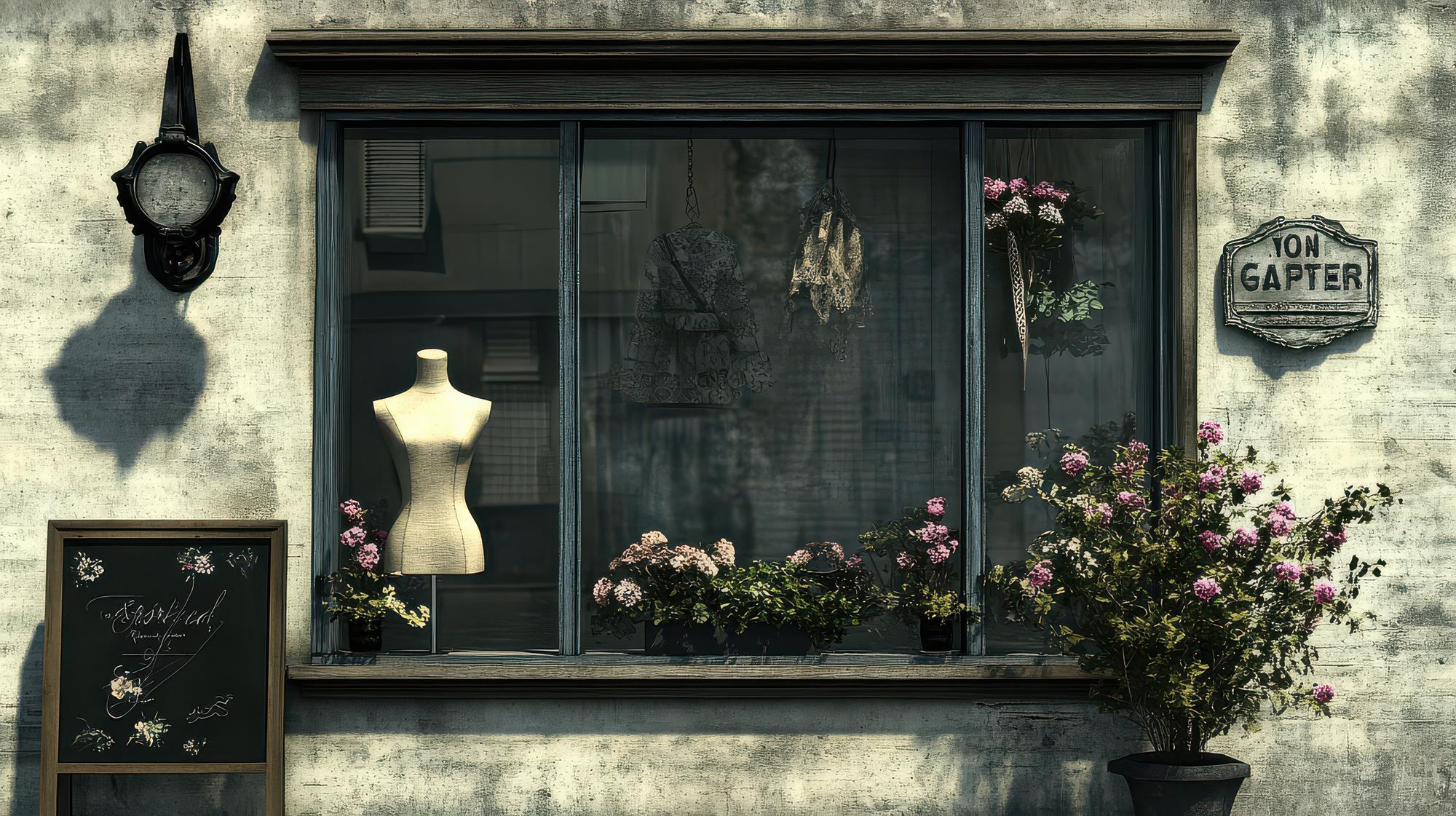 Atelier durų ir vitrina